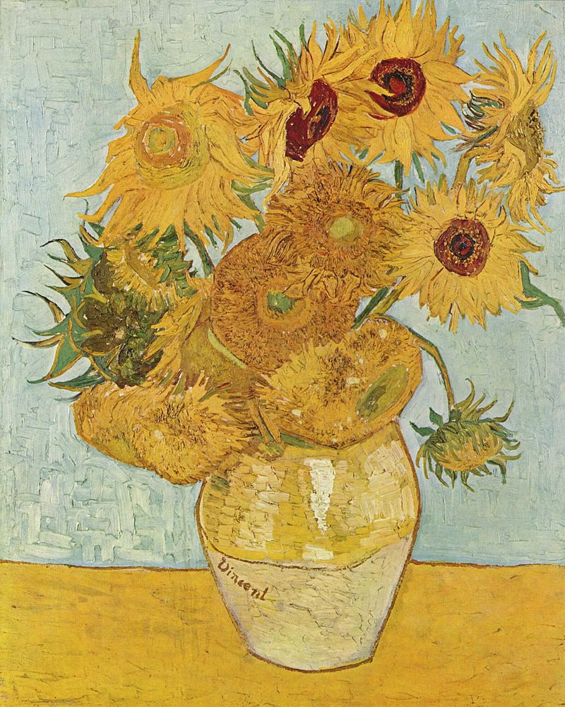 Wazon z dwunastoma słonecznikami / Artysta: Vincent van Gogh