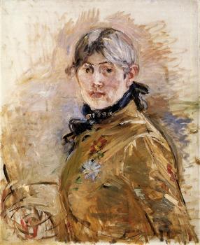 Autoportret / Artystka: Berthe Morisot